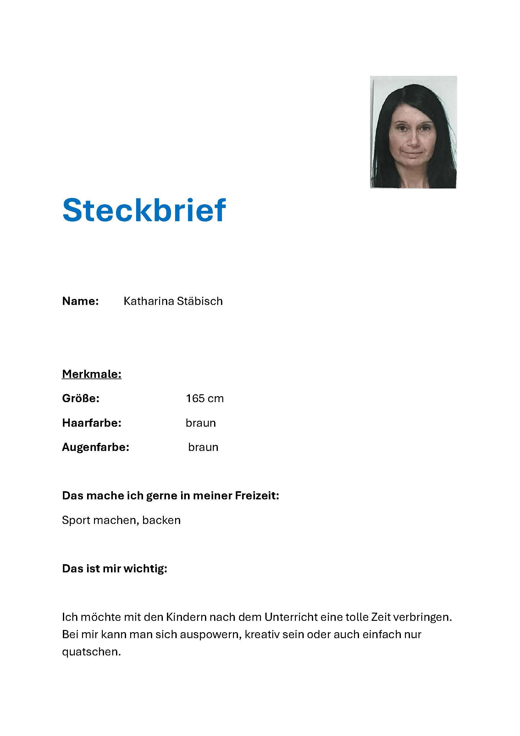 Steckbrief